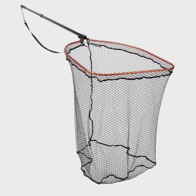 SAVAGE GEAR COMPETITION PRO LANDING NET FULL FRAME TELE HANDLE RUBBER MESH - XL