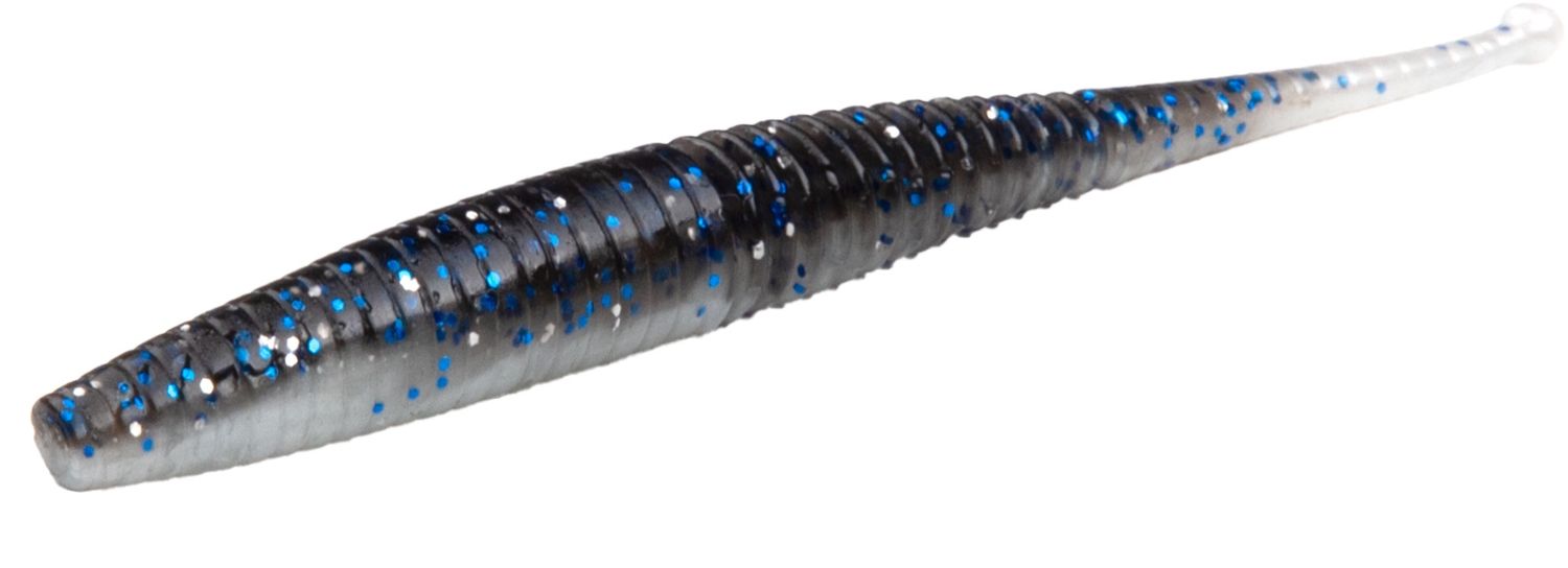 MIKADOW M-CRAFT WIGGLY WORM 7.5CM, Colour: Blue Gill