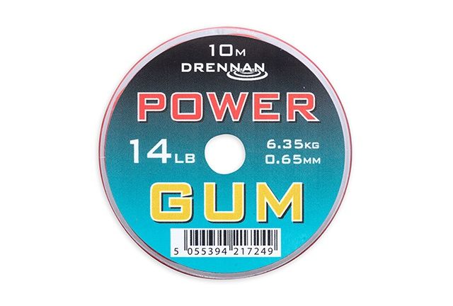 DRENNAN POWER GUM 14LBS - 10M, Colour: Red