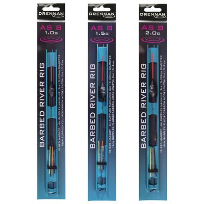 DRENNAN AS8 RIVER POLE RIGS - 6M