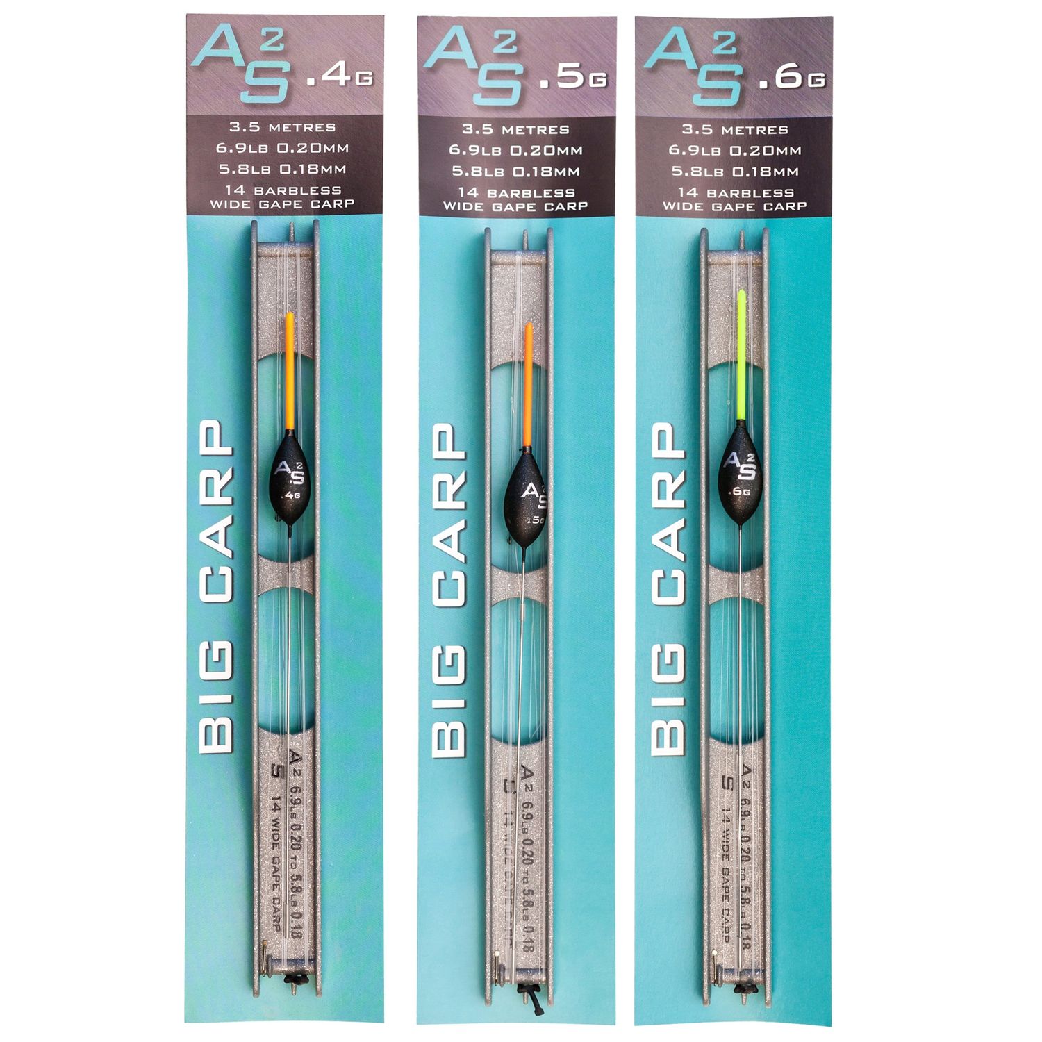 DRENNAN AS2 POLE RIGS - BIG CARP - 3.5M