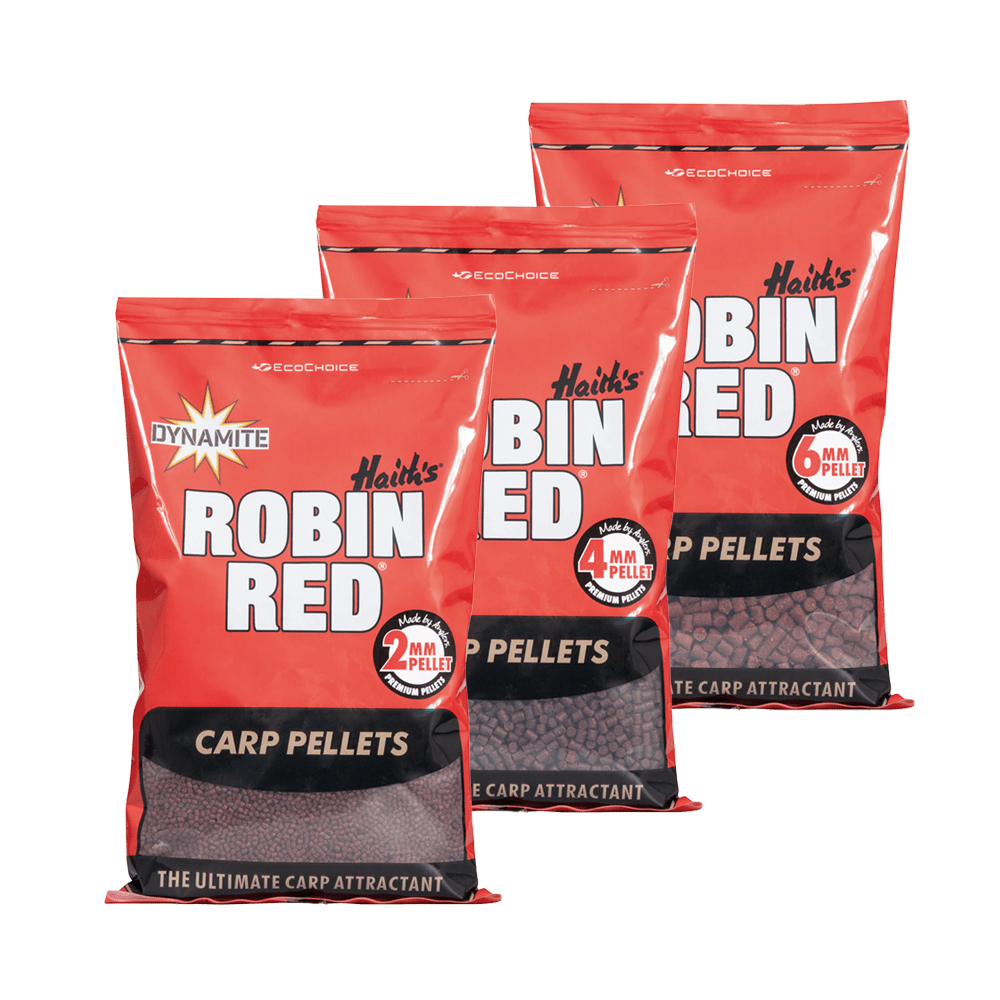 DYNAMITE BAITS ROBIN RED CARP PELLETS - 900G