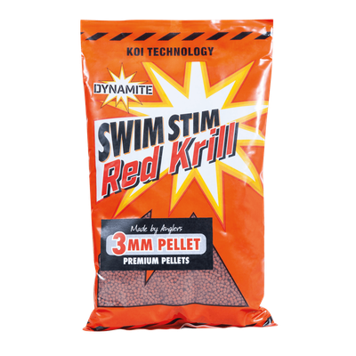 DYNAMITE BAITS SWIM STIM CARP PELLETS - KRILL - 900G