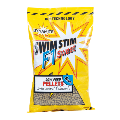 DYNAMITE BAITS SWIM STIM CARP PELLETS - F1 - 900G