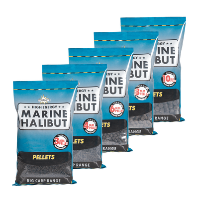 DYNAMITE BAITS MARINE HALIBUT CARP PELLETS - 900G