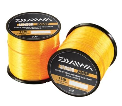 DAIWA SENSOR SURF ORANGE MONOFIL LINE - 1/4LB SPOOL