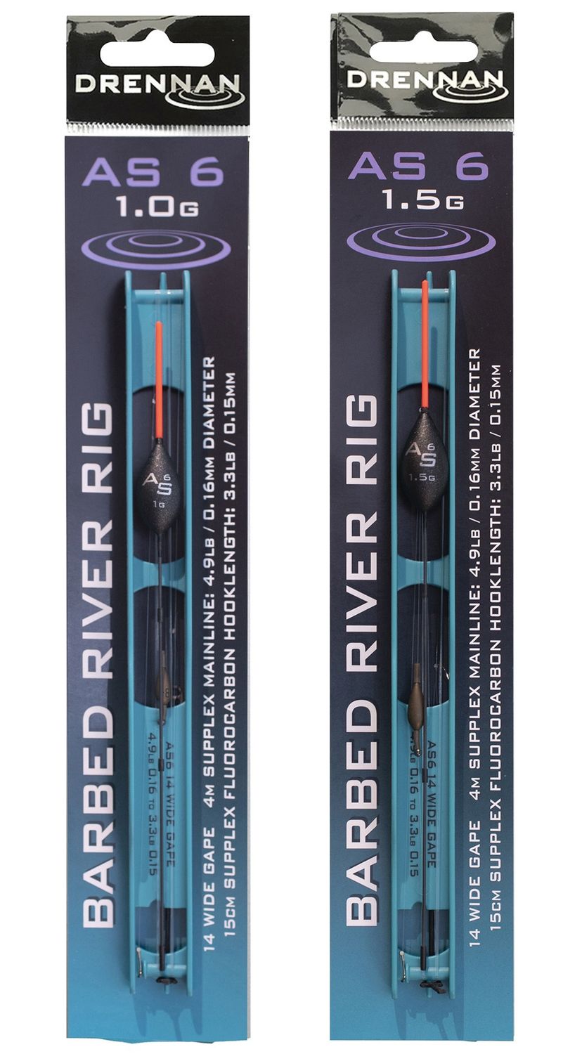 DRENNAN AS6 RIVER POLE RIGS - 4M