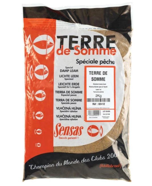SENSAS TERRE DE SOMME STANDARD DAMP LEAM - 2KG
