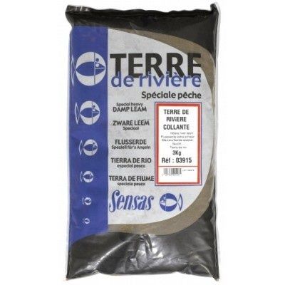 SENSAS TERRE DE RIVIER LEAM - 3KG