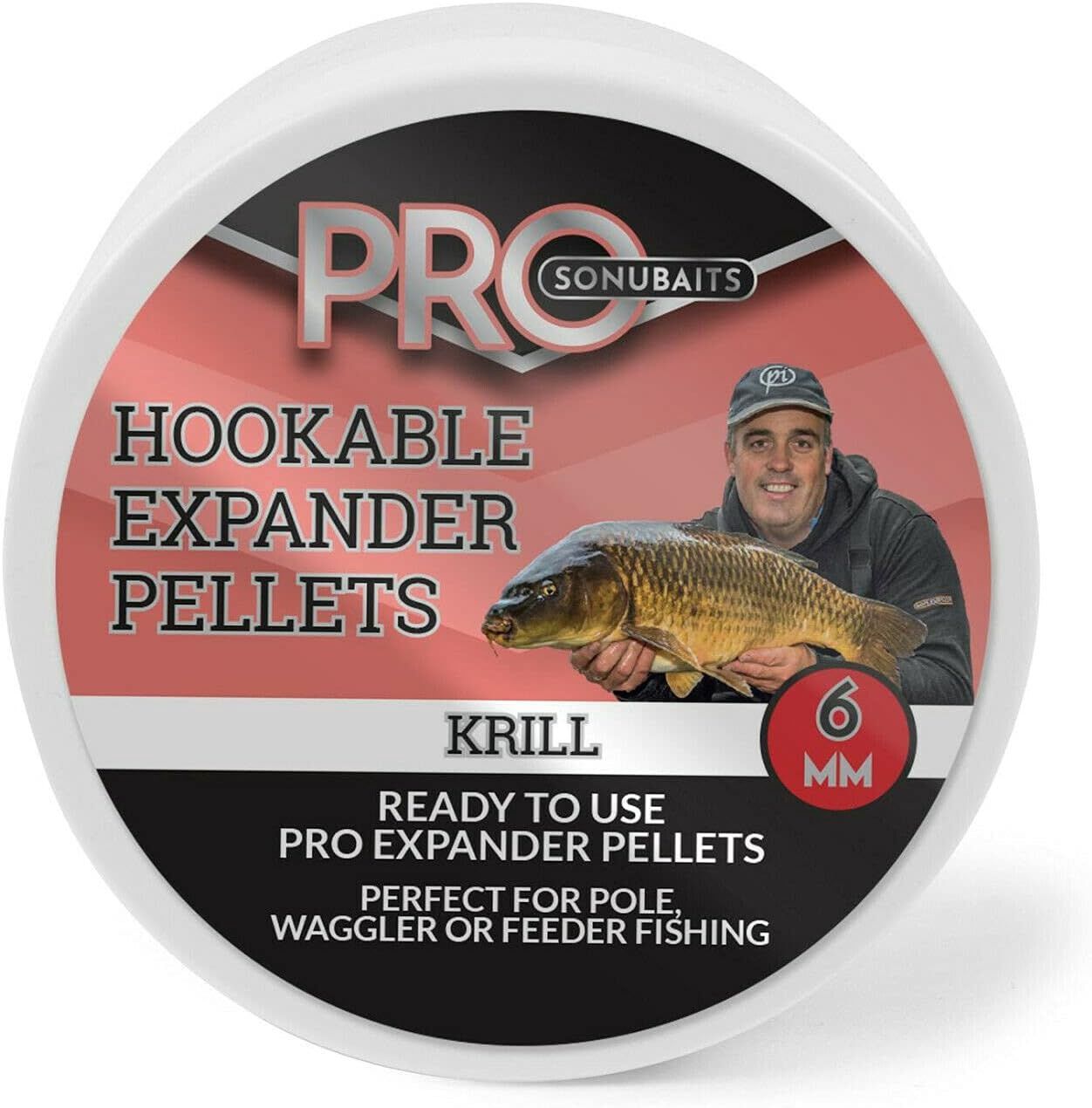 SONUBAITS PRO HOOKABLE EXPANDER PELLETS  - KRILL
