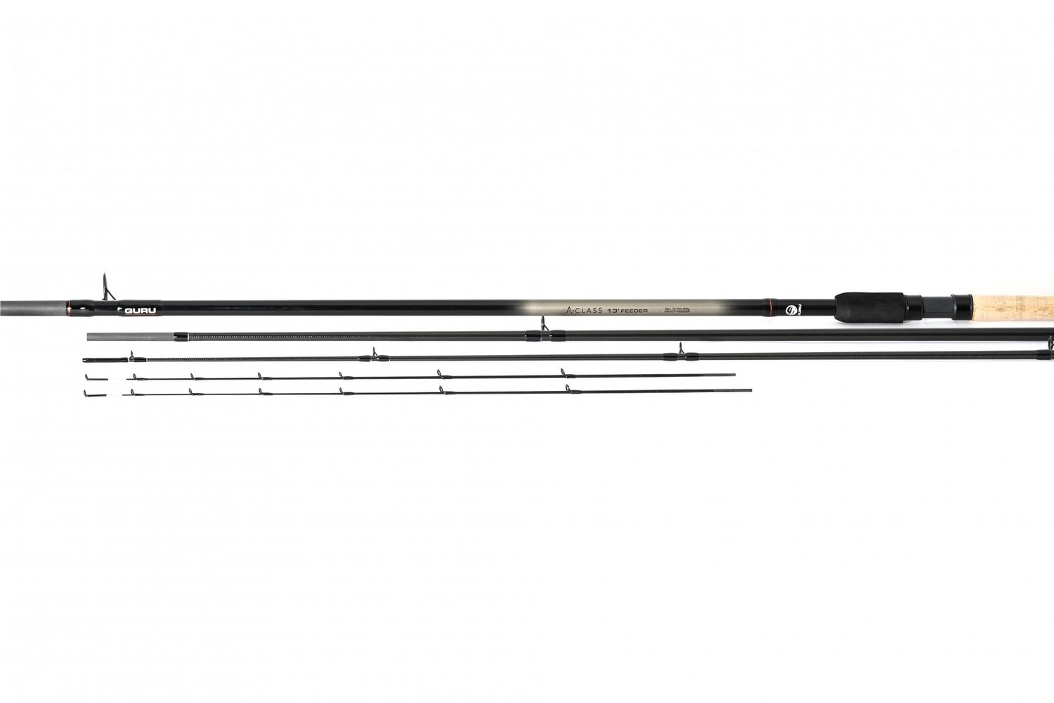GURU A-CLASS HEAVY FEEDER ROD - 13' 3 PC 1-90G