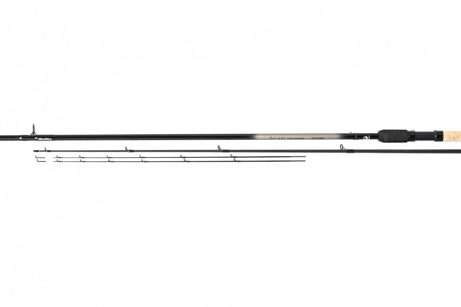 GURU A-CLASS DISTANCE METHOD FEEDER ROD - 12' 2 PC 1-80G