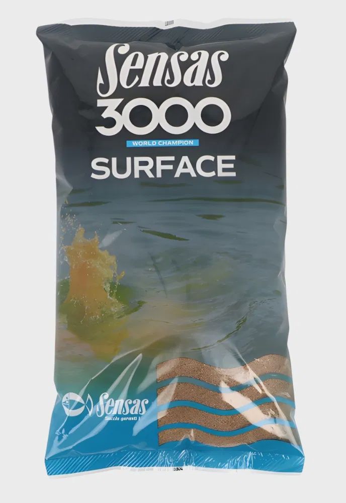 SENSAS 3000 GROUNDBAIT (ALL FLAVOURS) 1KG, Flavour: Surface