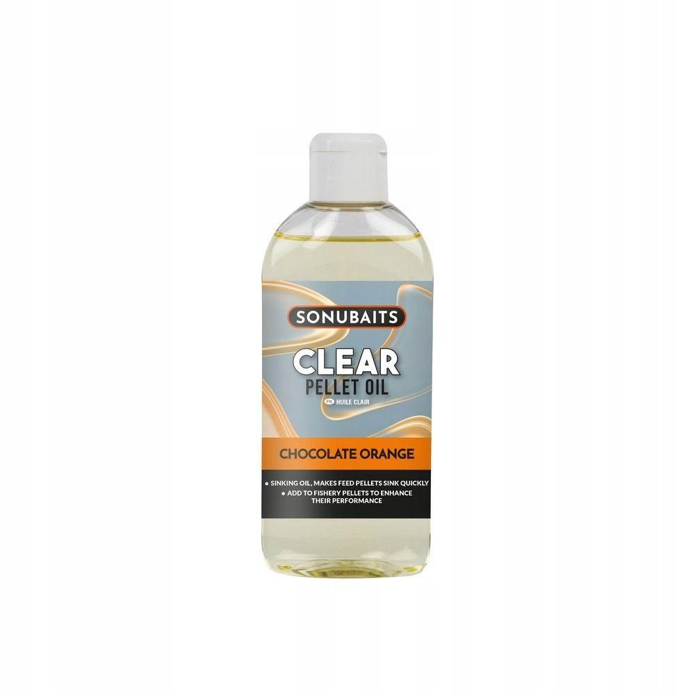 SONUBAITS CLEAR PELLET OIL - 250ML, Flavour: CHOCOLATE ORANGE