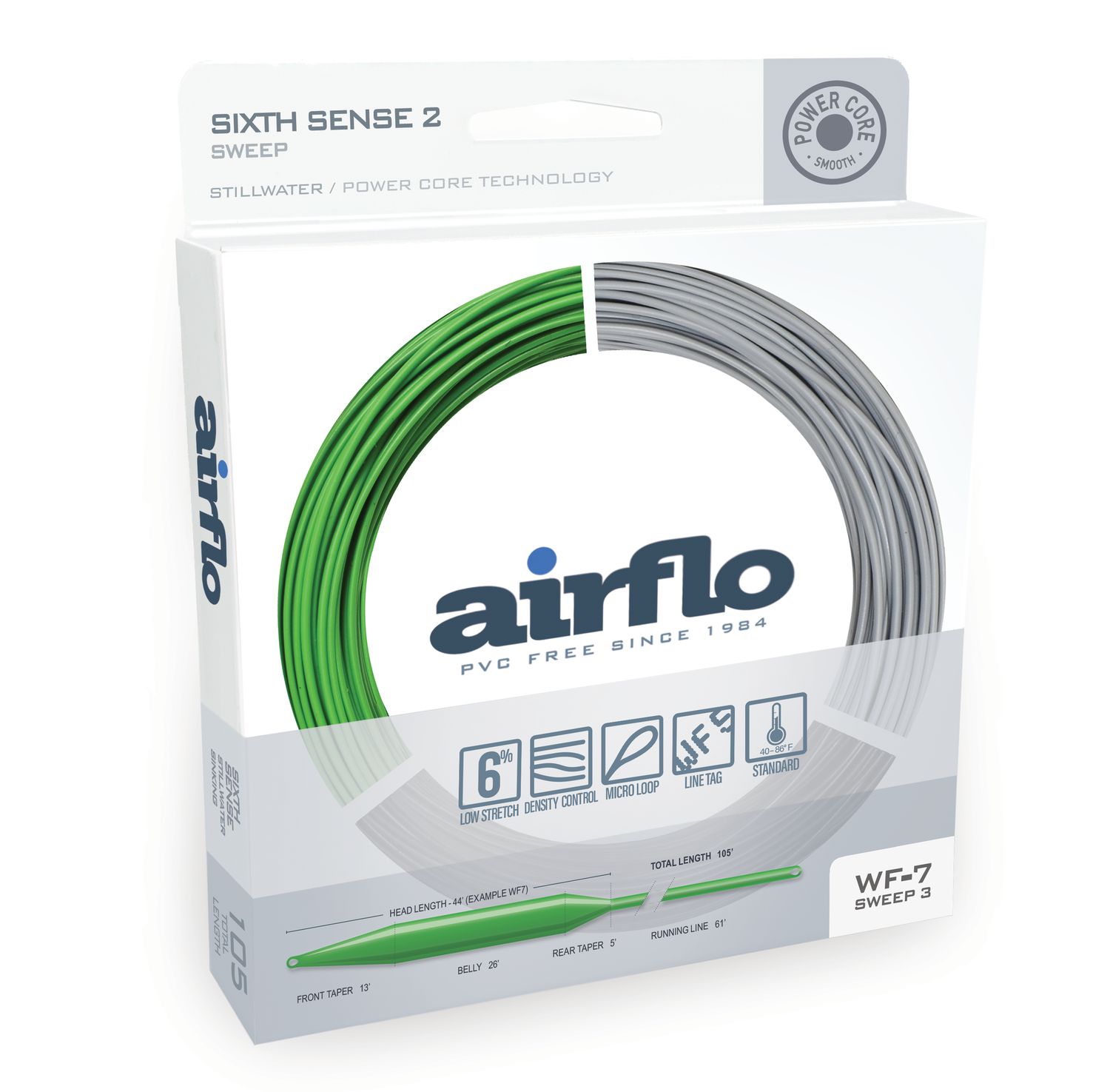 AIRFLO SIXTH SENSE SWEEP 2 - Di5 -  SINK 5 - PALE GREY