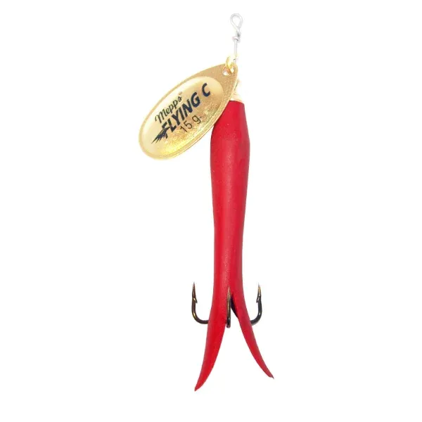 MEPPS AGLIA FLYING "C", Colour/Size: Gold/Red 10g