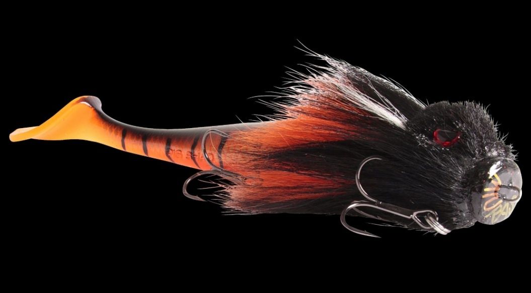 MIURAS PIG SHAD 26CM 115G, Colour: DERG WHISPER