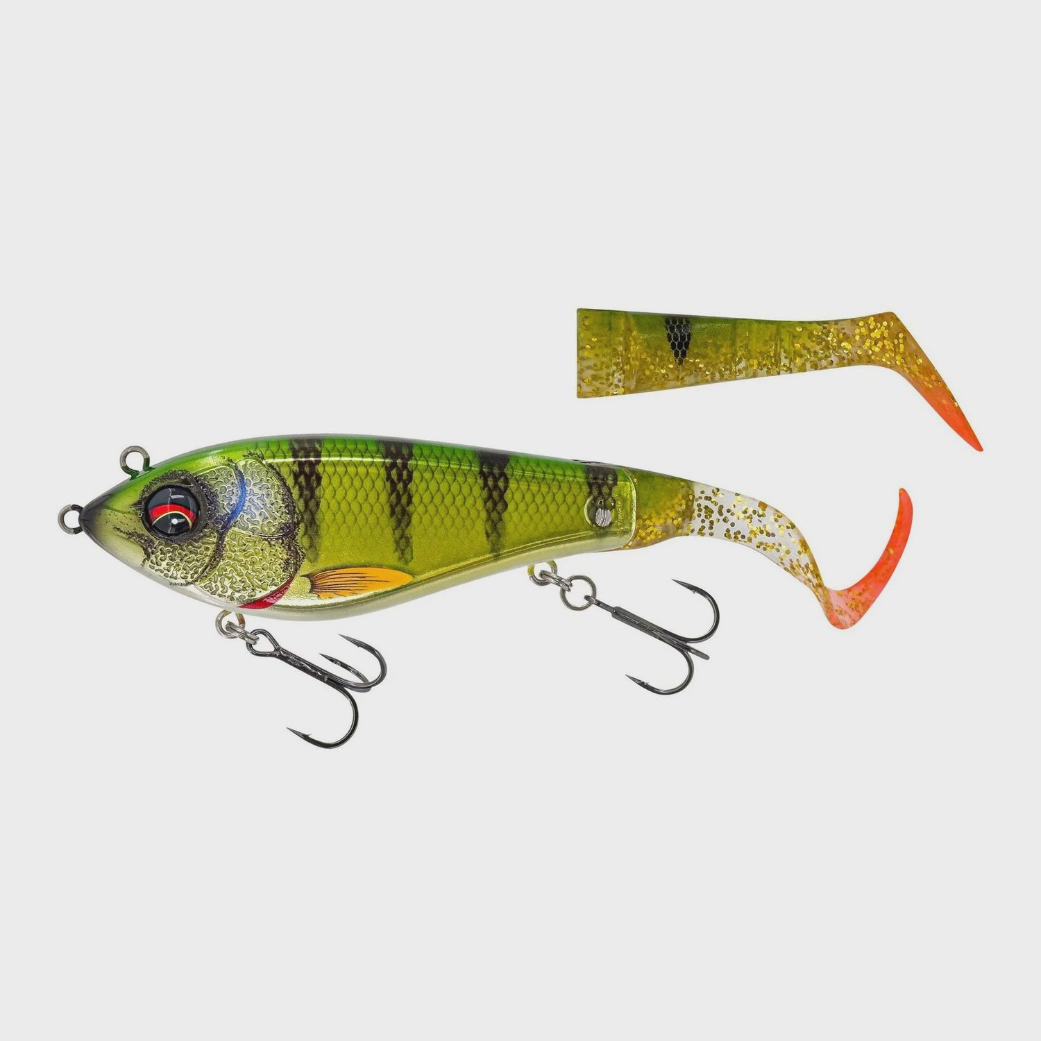 SAVAGE GEAR DEVIATOR TAIL 20CM 80G, Colour: CHROME PERCH