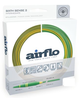 AIRFLO SIXTH SENSE 2 - FAST INTERMEDIATE - DARK GREEN/YELLOW