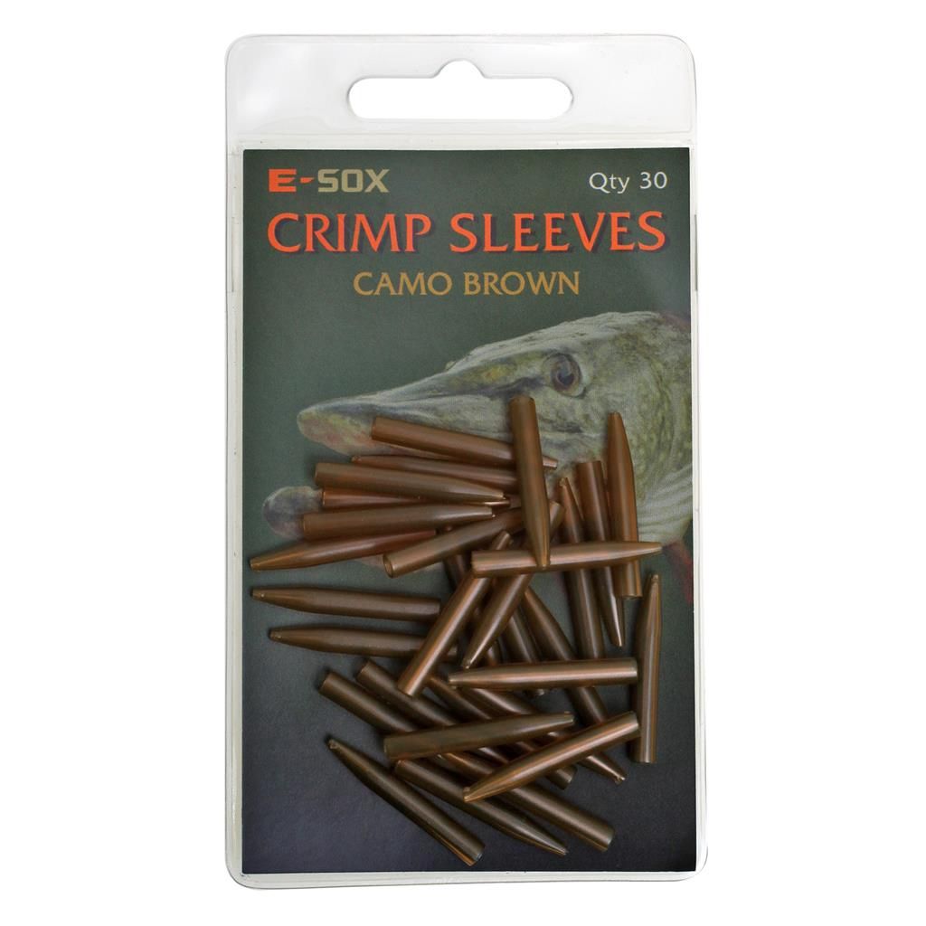 DRENNAN E-SOX CRIMP SLEEVES, Colour: Camo Brown