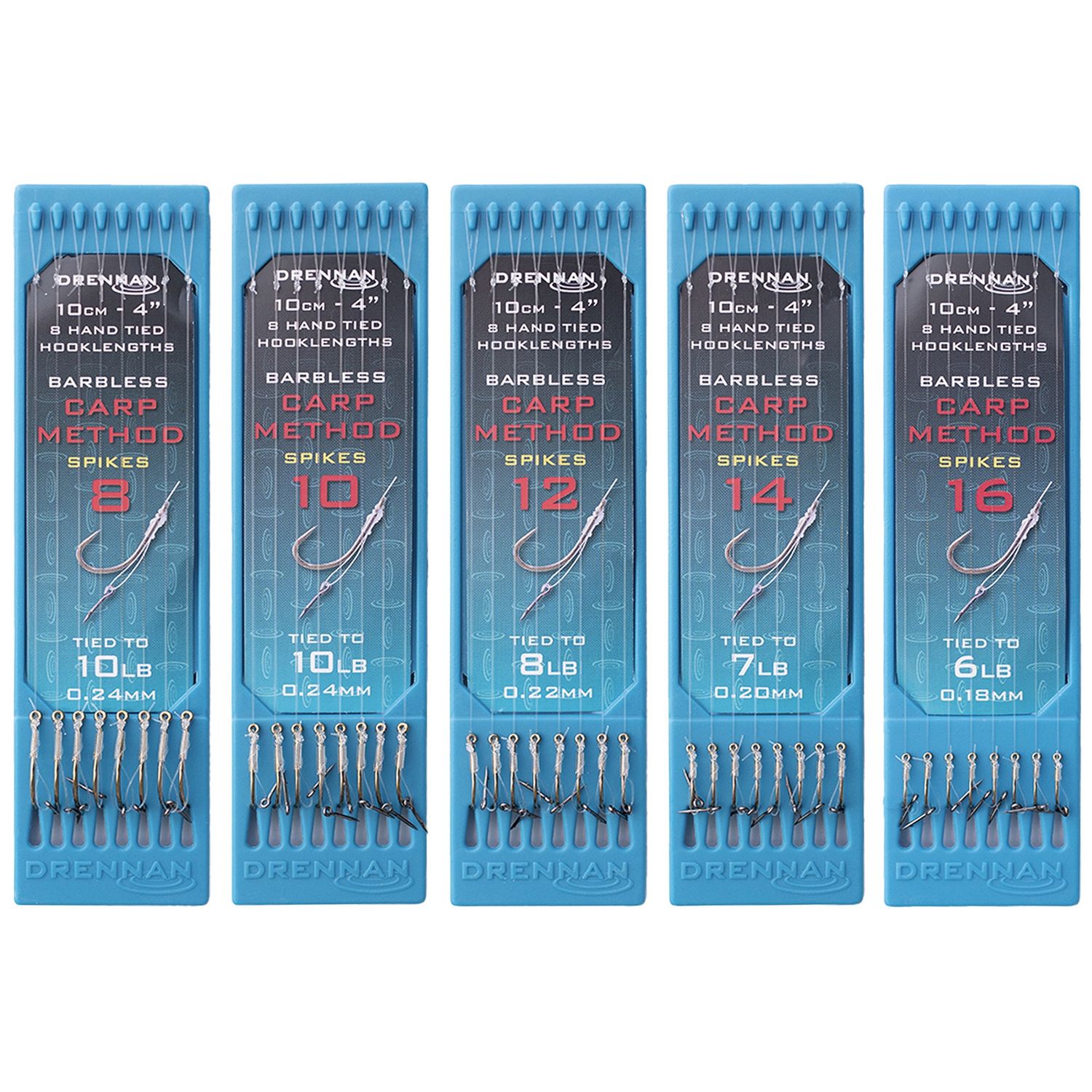 DRENNAN HOOK PLATE 4" CARP METHOD SPIKE