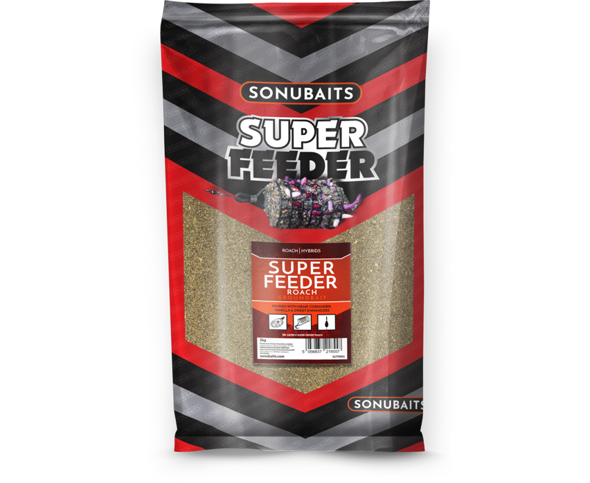 SONUBAITS SUPER FEEDER ROACH GROUNDBAIT 2KG *NEW*