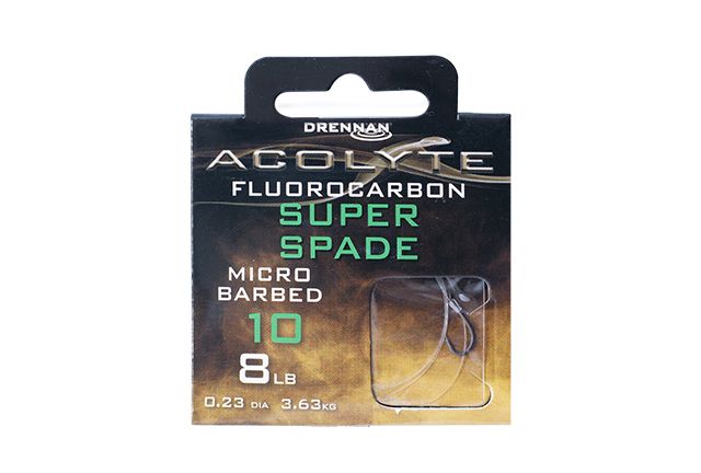 ACOLYTE PRE TIED SUPER SPADE, Size: S10 - 8LB