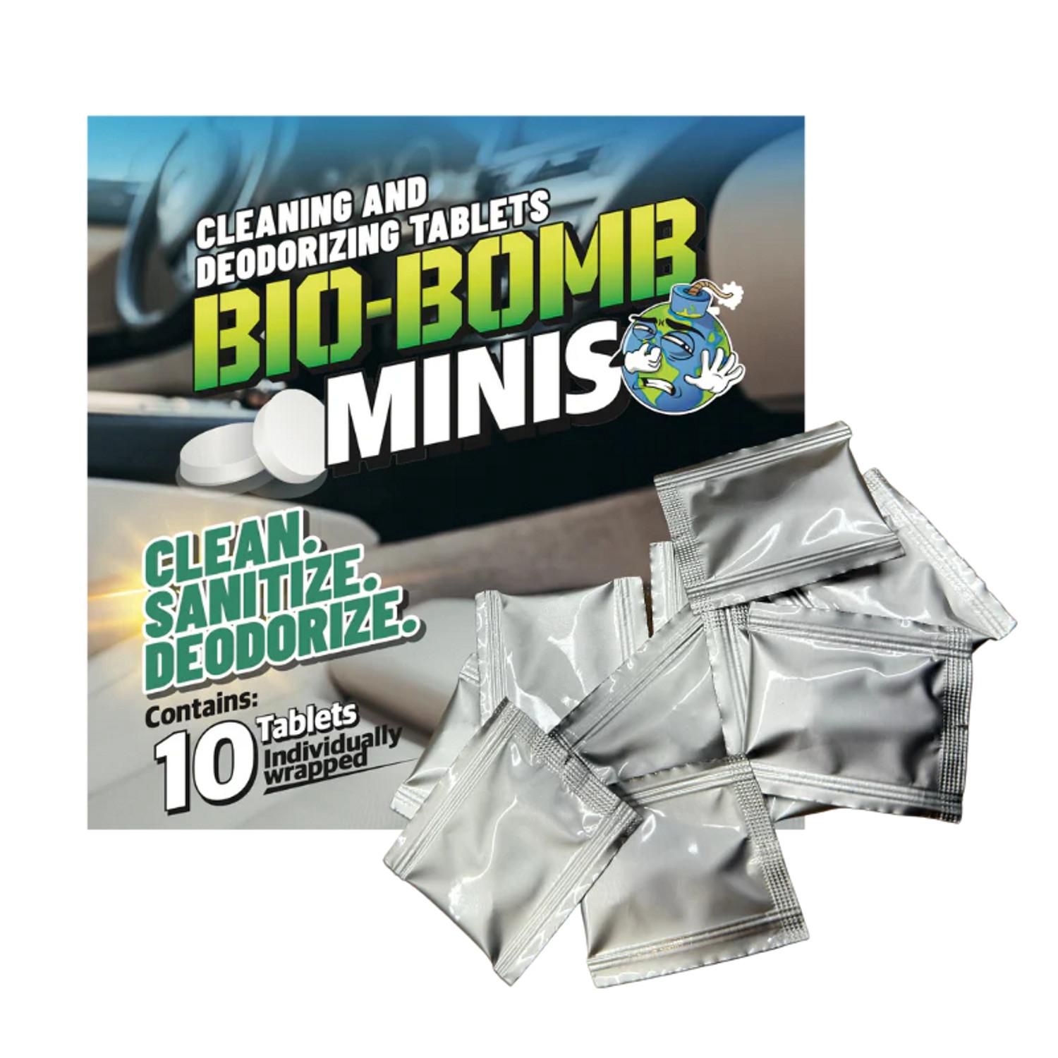 Bio-Bomb Minis: Dissolvable Cleaning &amp; Deodorizing Tablets