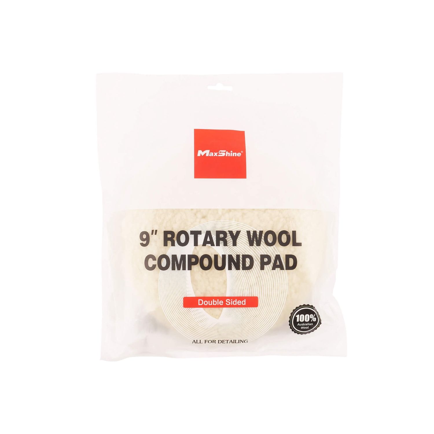 Rotary Wool Compound Pad 9&quot;