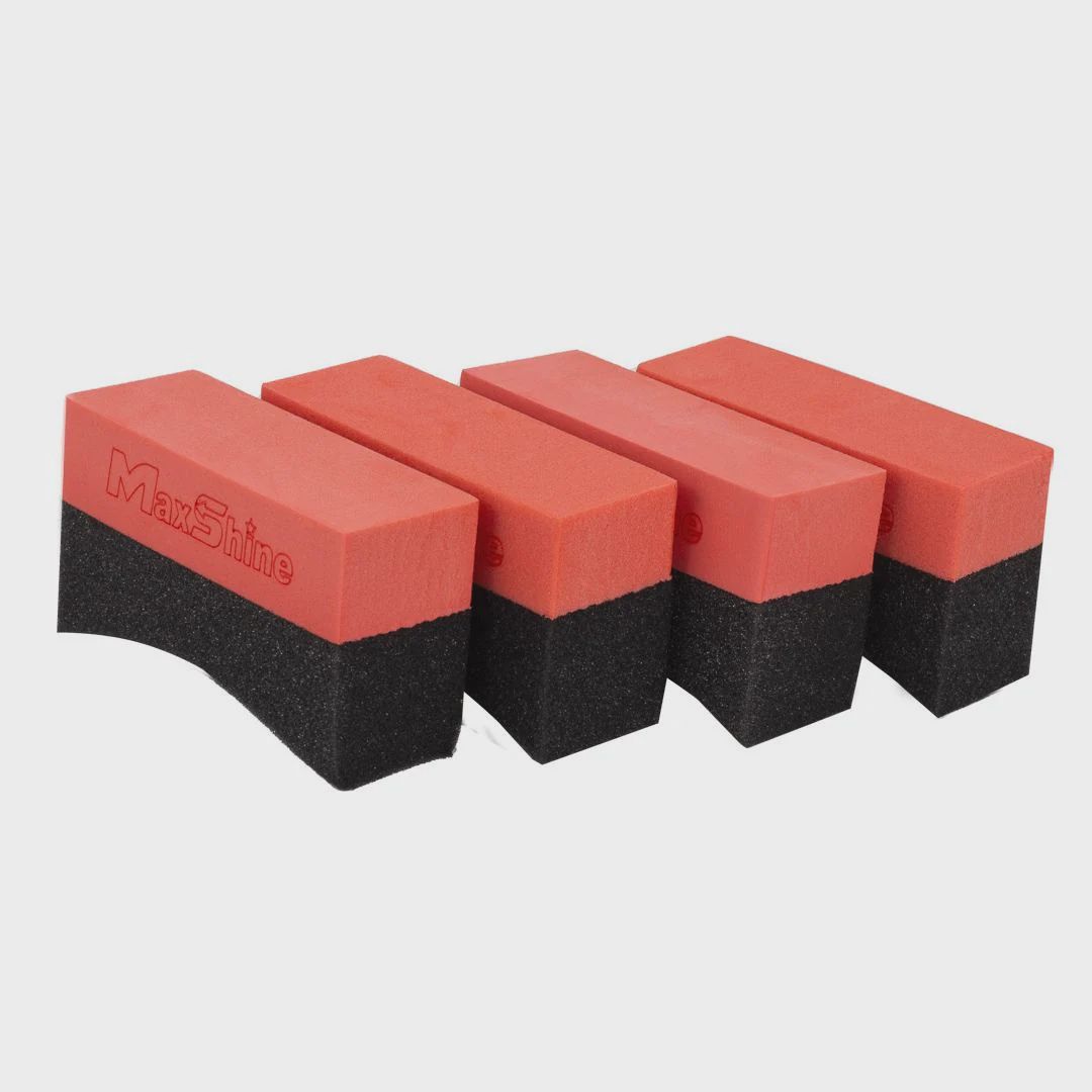 Tire Dressing Applicator-Curved  4pcs/pack