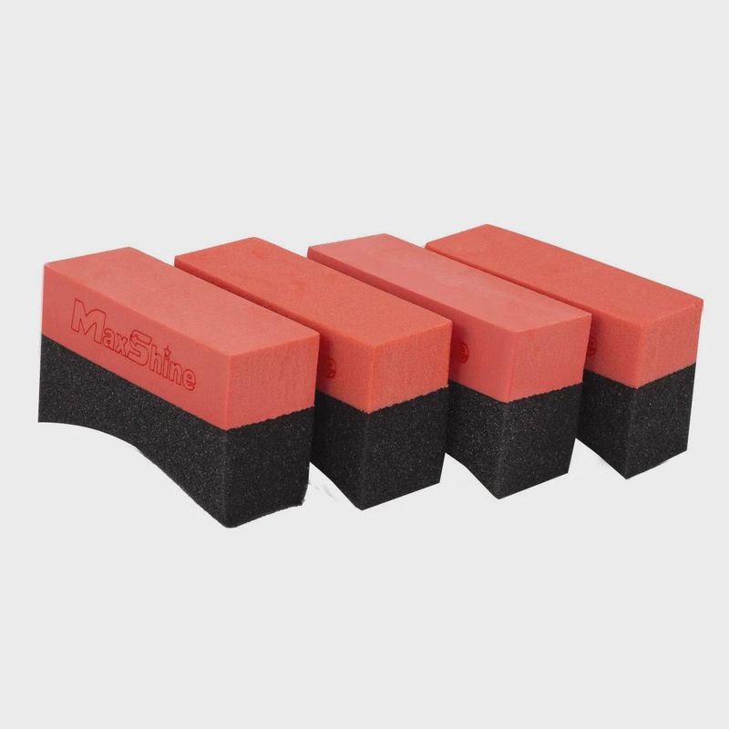 Tire Dressing Applicator-Curved  4pcs/pack