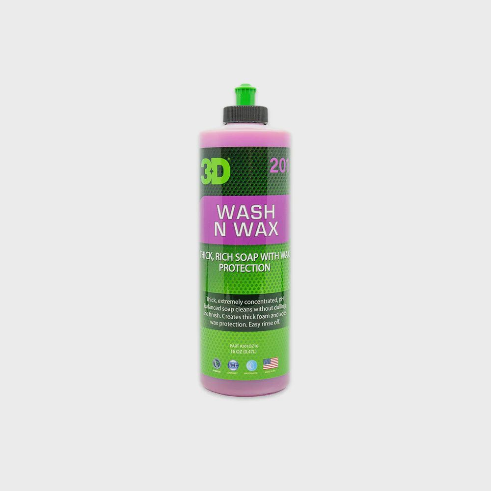 Wash N Wax, Size: 16onz