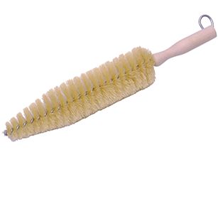 17&quot; Tampico Spoke Brush/ Wood Handle