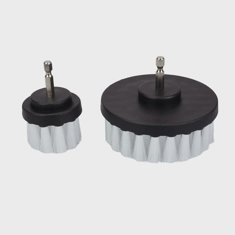 Soft Leather &amp; Fabric Drill Brush Set