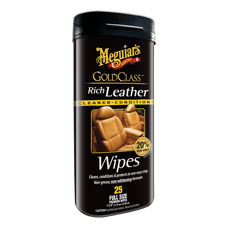 Gold Class Rich Leather Wipes
