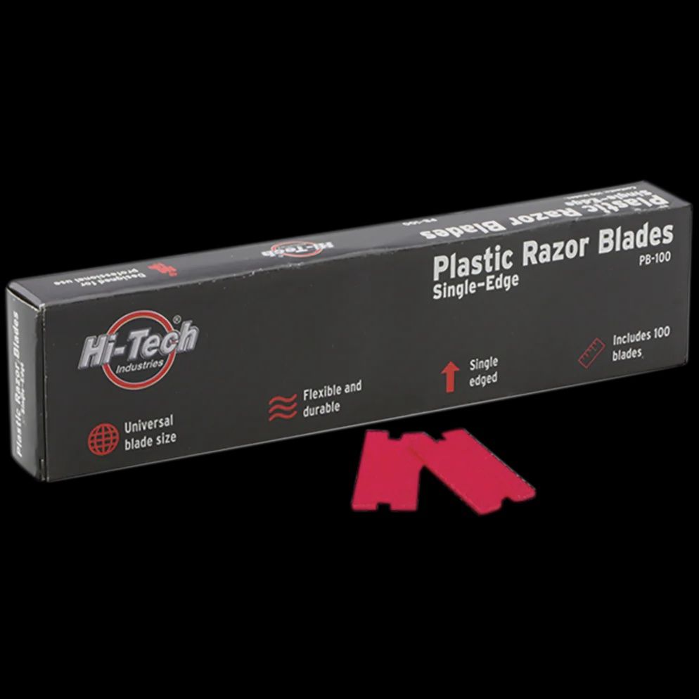 Plastic Razor Blades