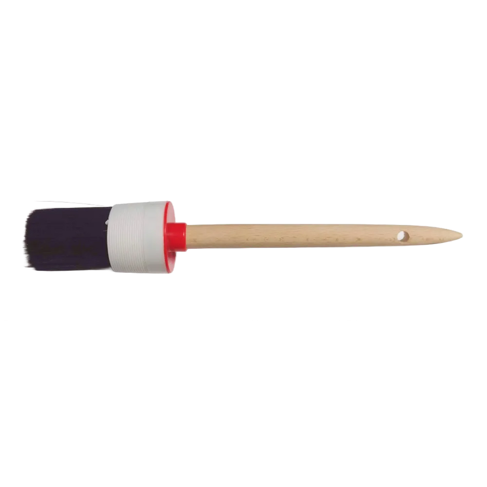 Round Brush Black Bristle