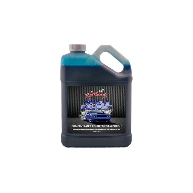 Triple Delight Colored Foam Polish Soap (Blue)