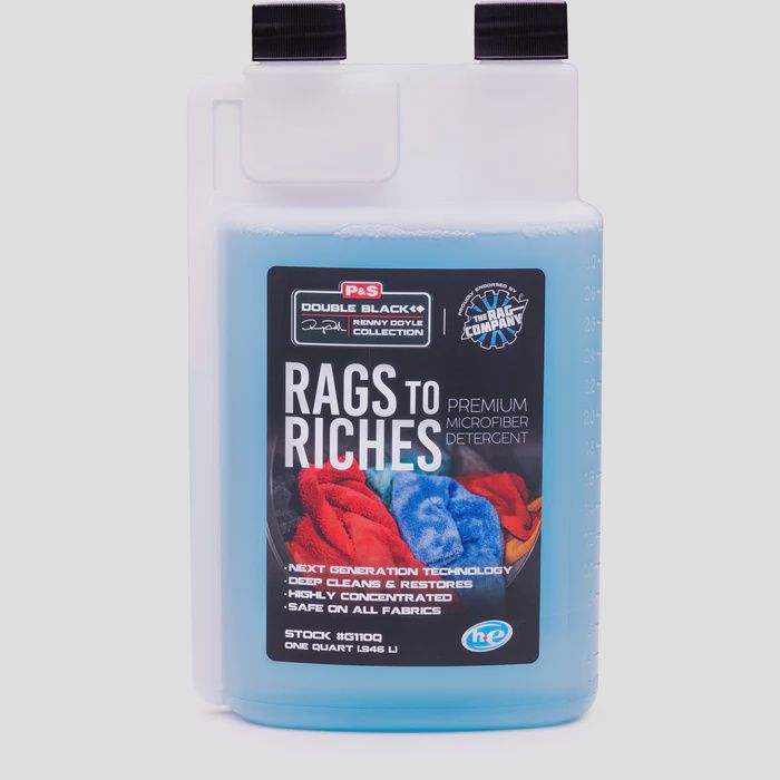Rags To Riches - Microfiber Detergent, Size: Quart