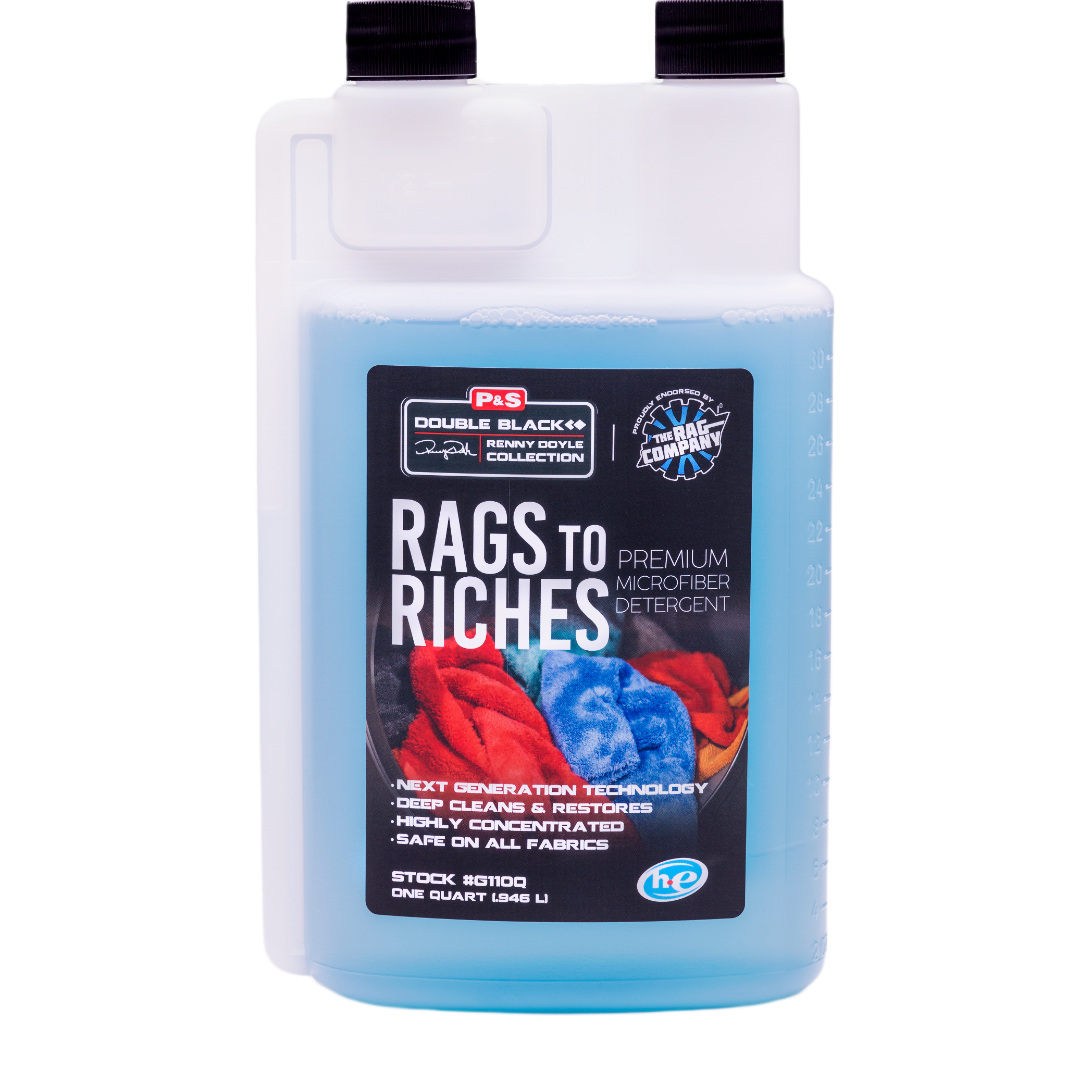 Rags To Riches - Microfiber Detergent, Size: Quart