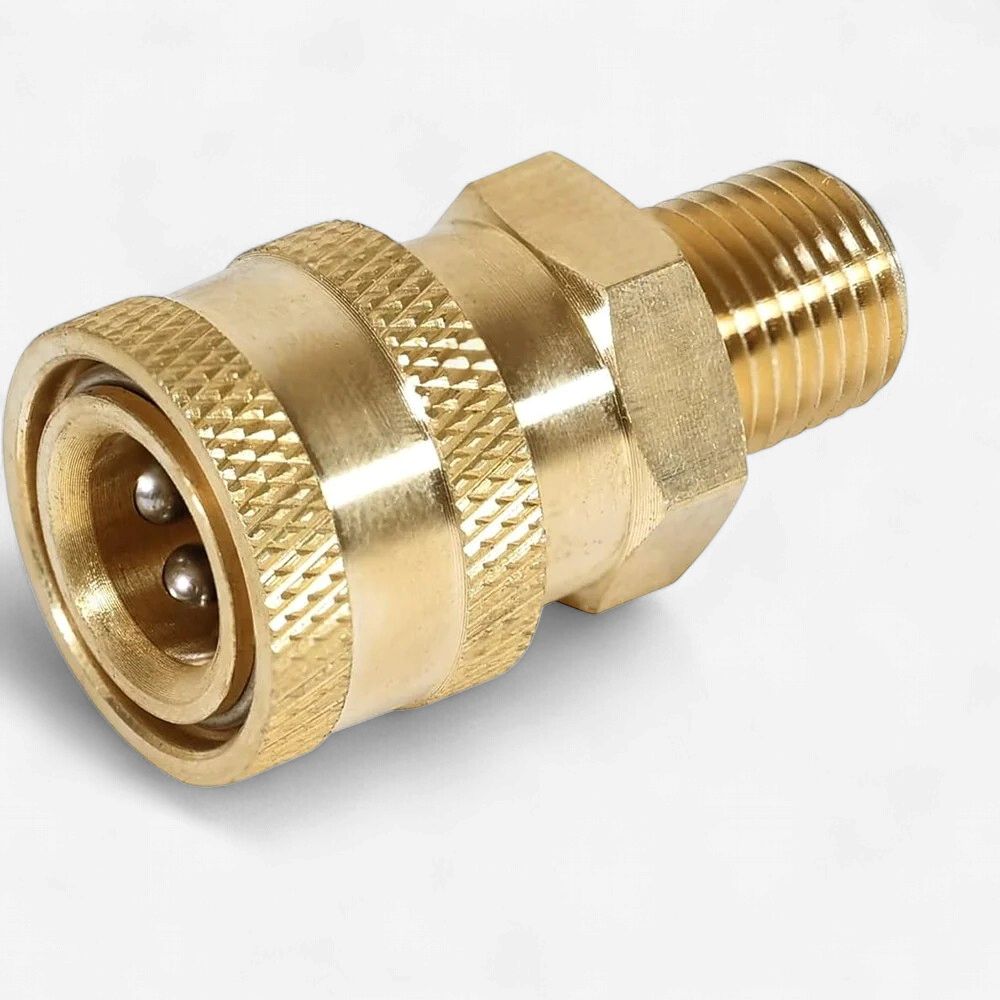 Brass Coupler 1/4" MNPT