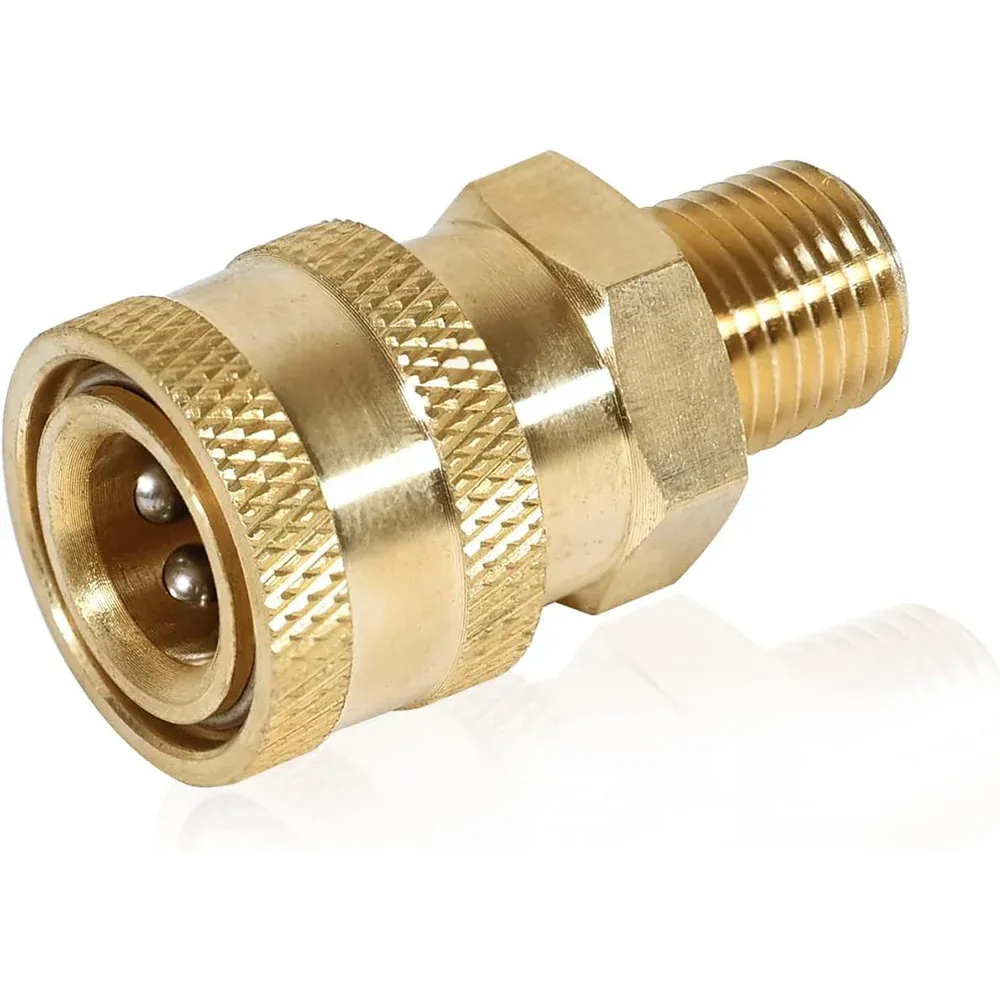 Brass Coupler 3/8 MNPT