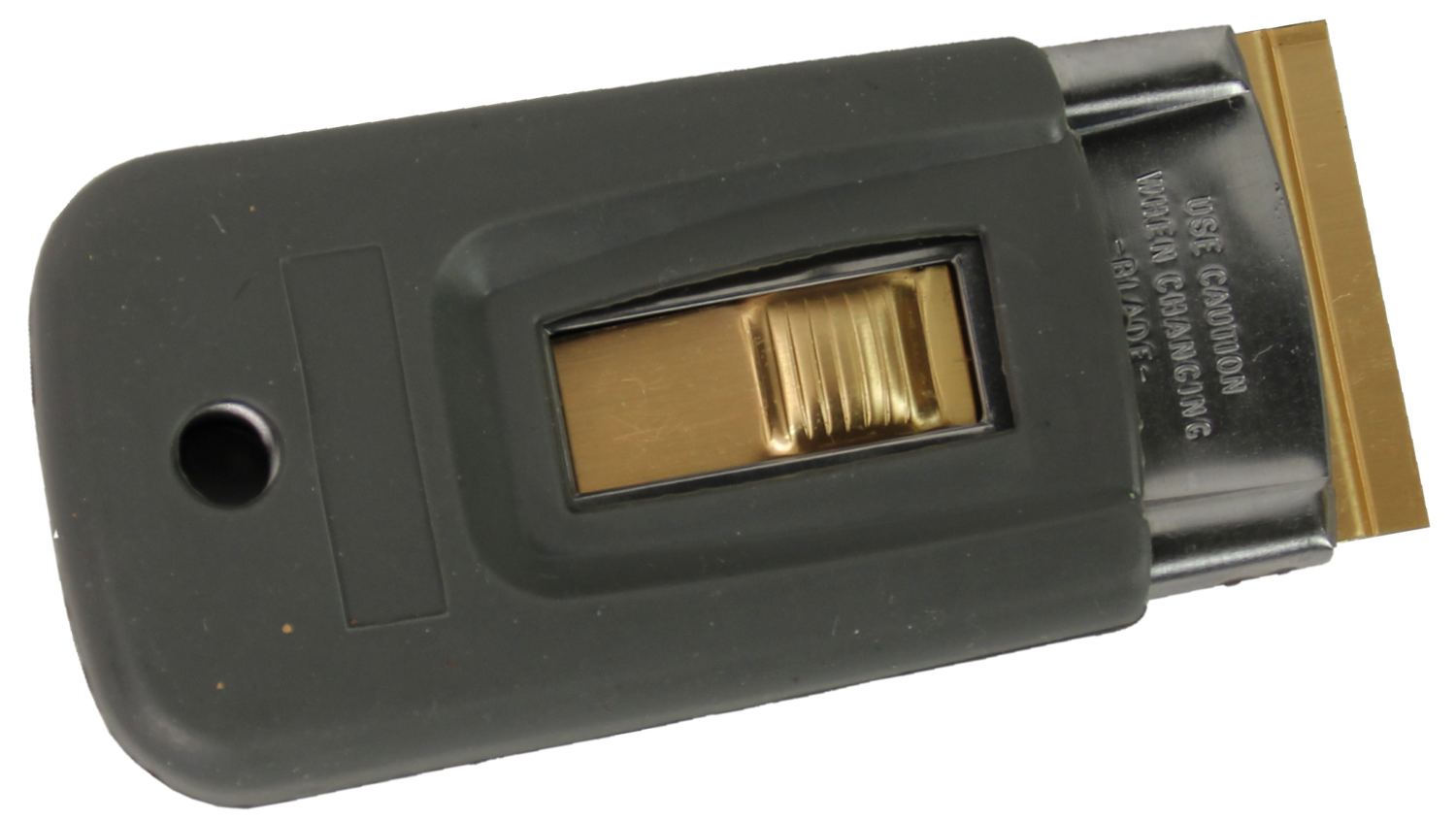 Push Button Blade Holder w/ Rubber Grip
