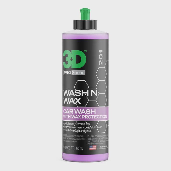 Wash N Wax, Size: Pint