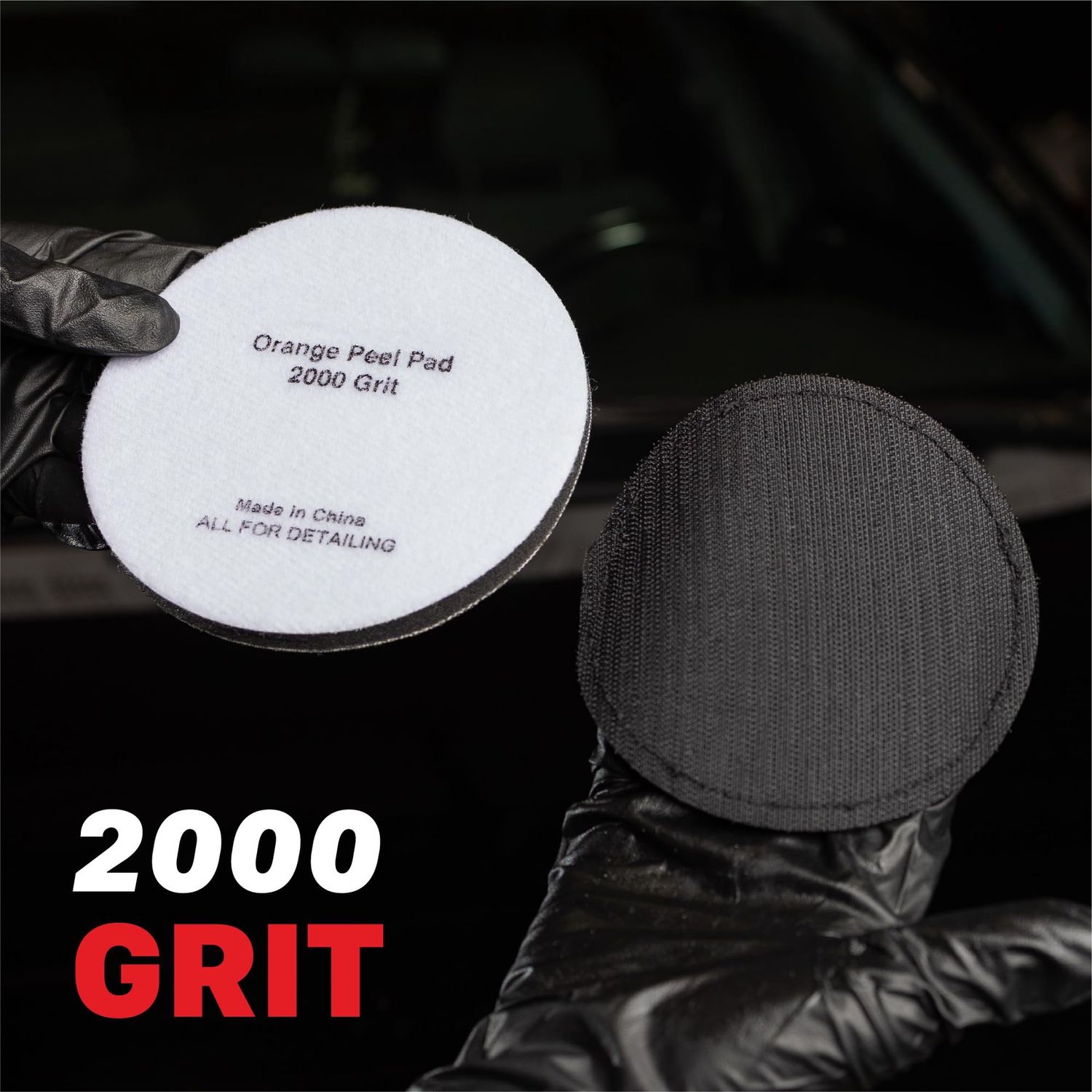 2000 Grit Denim Orange Peel Pad [Pack of 2]