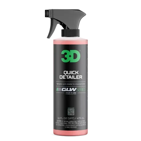 3D GLW Series Quick Detailer, Size: 16oz