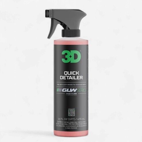 3D GLW Series Quick Detailer, Size: 16oz