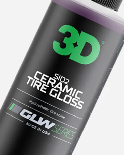 3D GLW Series SiO2 Ceramic Tire Gloss, Size: 16oz