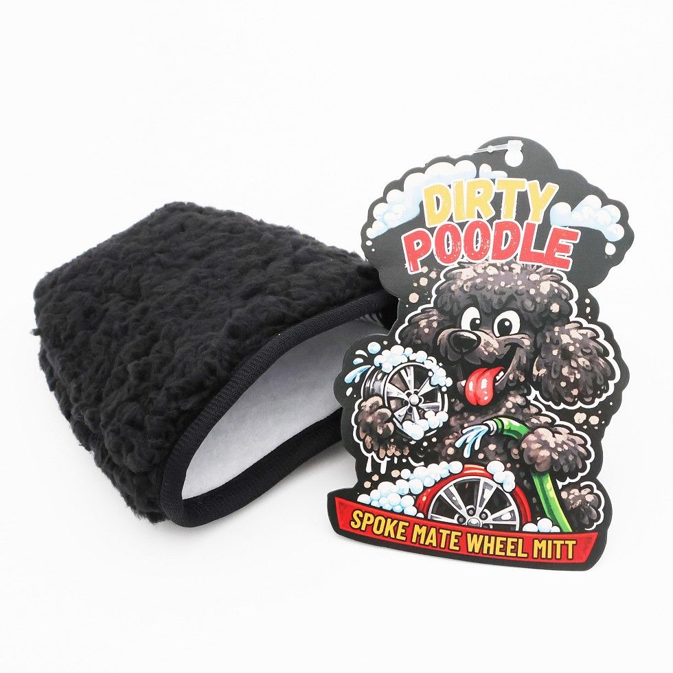 Dirty Poodle Spoke Mate Wheel Wash Mitt