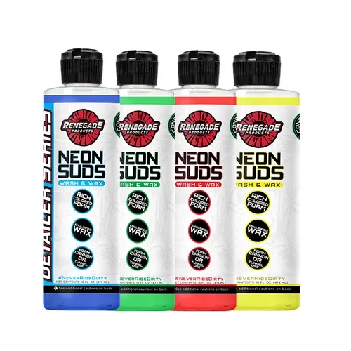 Neon Suds Colored Wash &amp; Wax